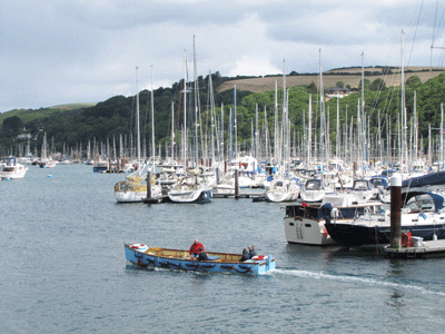 Boats on the River Dart